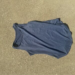 Blue Sleeveless Women's Top